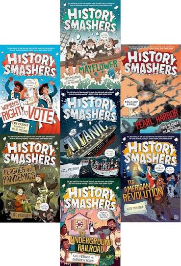 History Smashers 系列（歷史翻案圖文書） 書封