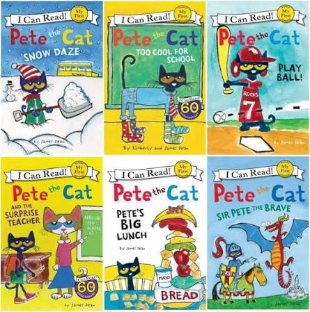 Pete the Cat 系列(皮皮貓系列) 書封