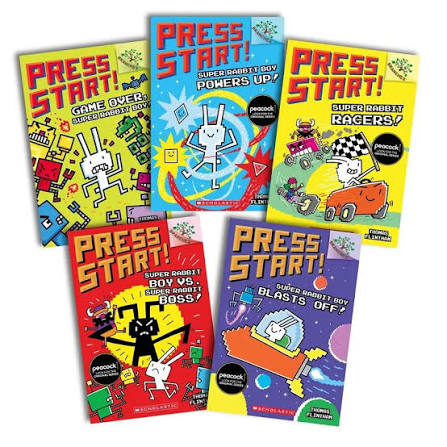 Press Start! 系列(超級兔子男孩) 書封