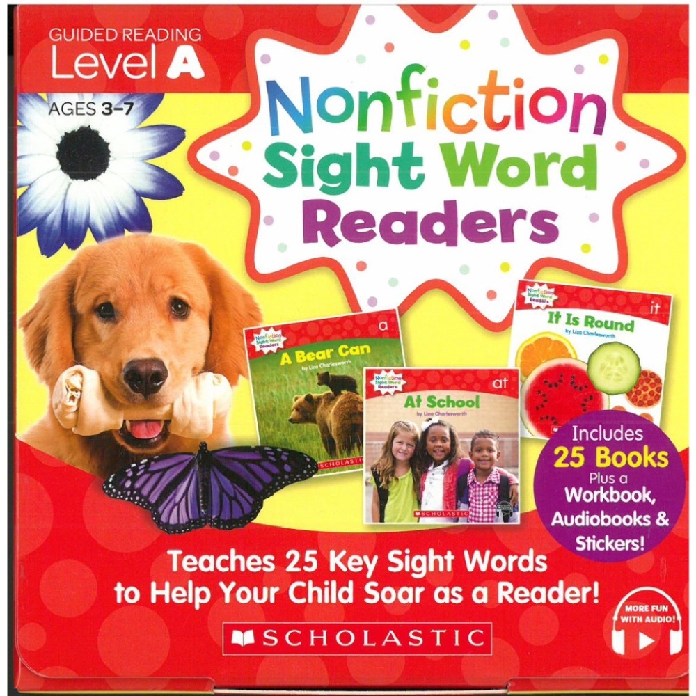 Scholastic Sight Word Readers(常見