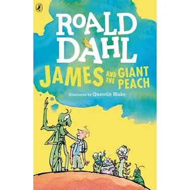 Roald Dahl: James and the Giant Peach(飛天巨桃歷險記) 書封