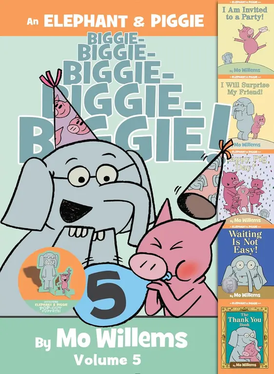 Elephant & Piggie 系列(小豬小象系列) 書封