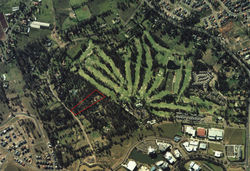 Fairway Aerial Land Highlighted