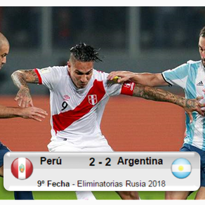 Perú 2-2 Argentina