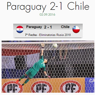 Paraguay 2-1 Chile