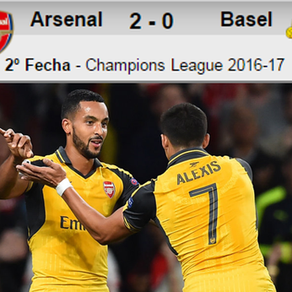 Arsenal 2-0 Basilea