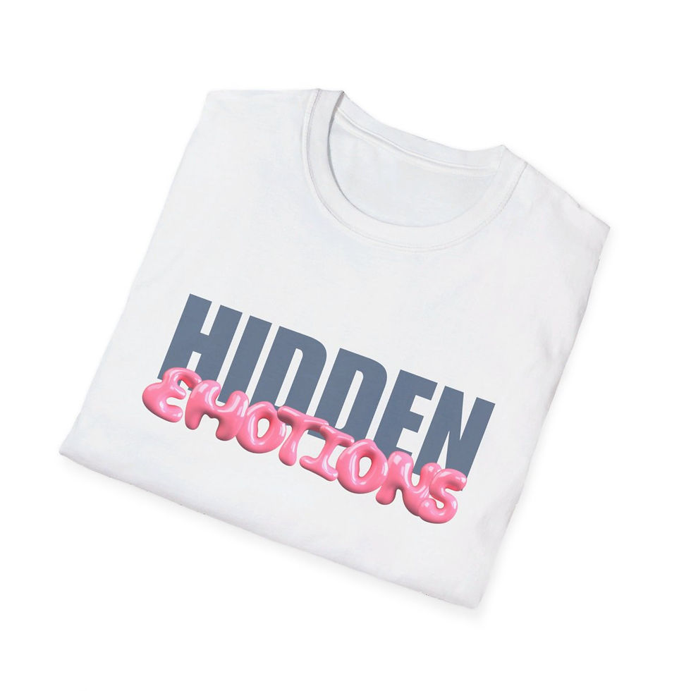 Thumbnail: Hidden Emotions Unisex Softstyle T-Shirt