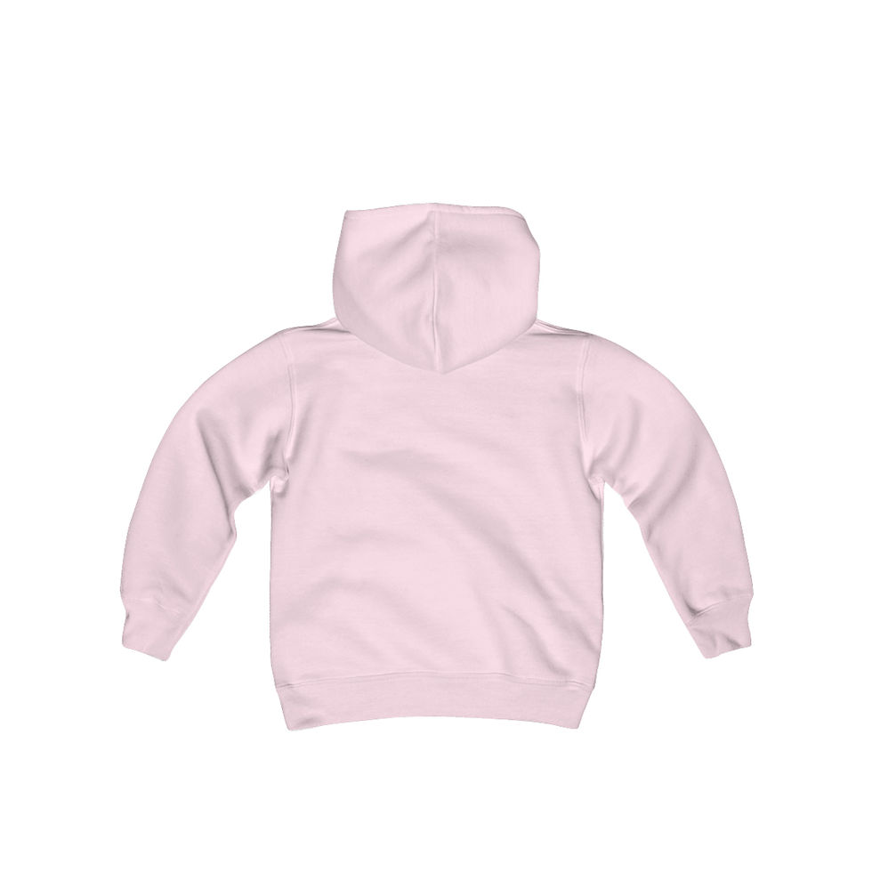 Thumbnail: Who Runs the World Youth Heavy Blend Hooded Sweatshirt
