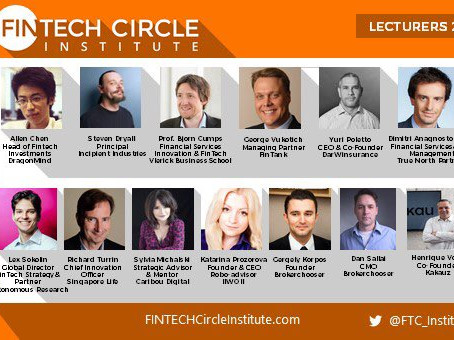 Привет от одного из лекторов FINTECH СIRCLE Institute ! От меня:)