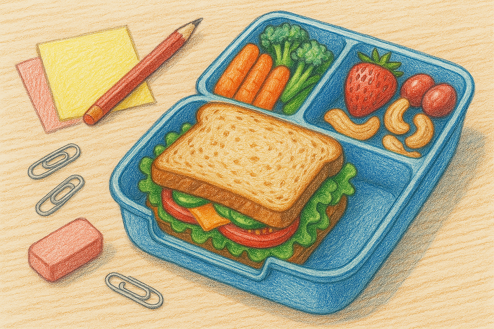 Gesunde Lunchbox Ideen für Schule und Büro
