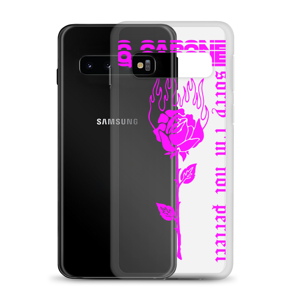 Sorry I'm Not Perfect Samsung Case