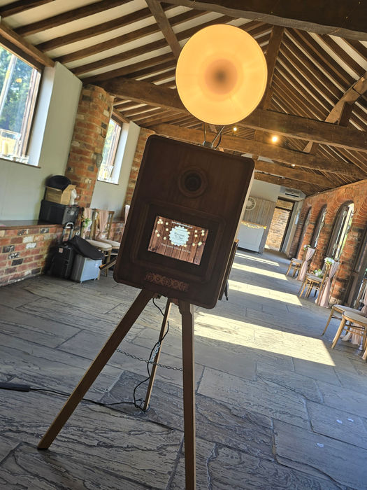 Vintage Booth setup