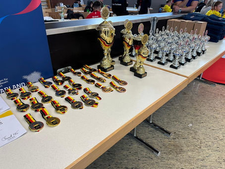 Gold und 2x Bronze bei U14-DM