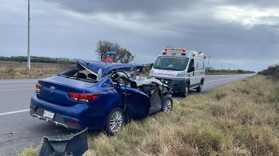 Fatal accidente le arrebata la vida a residente de Díaz Ordaz en San Fernando