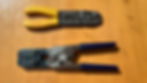 Super Champ Crimper Above, Sea-dog Heat Shrink Crimper Below