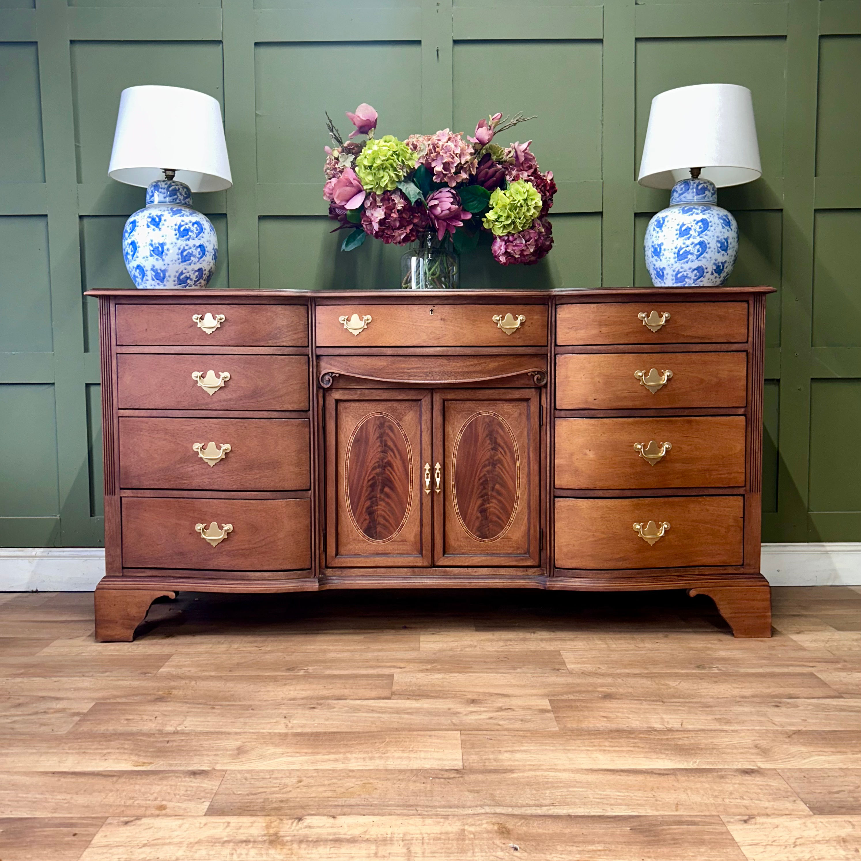 Large 6Ft Multi Drawer Sideboard 