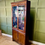 Thumbnail: Edwardian Slim Mahogany Two Door Glazed Bookcase 