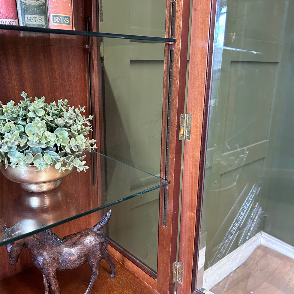 Thumbnail: Antique Tall Glazed Display Cabinet