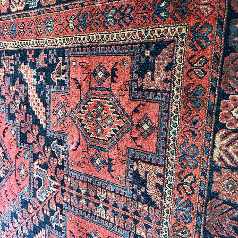 Thumbnail: Louis De Poortere Large Wool Rug 170x240cms