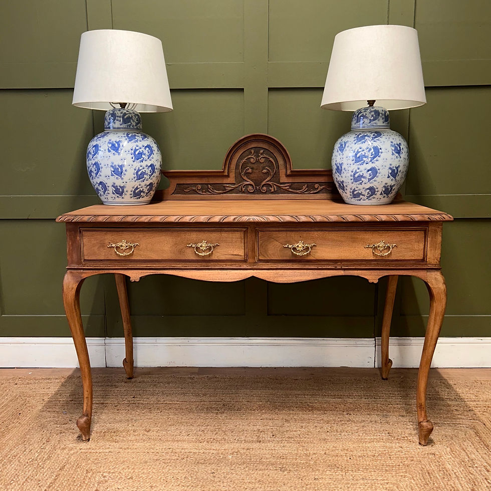 Thumbnail: Antique Edwardian Console Table/Desk 