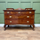 Thumbnail: Antique Inlaid Chest on Cabriole Legs 