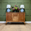 Thumbnail: Antique Edwardian Sideboard on Ball & Claw Feet 