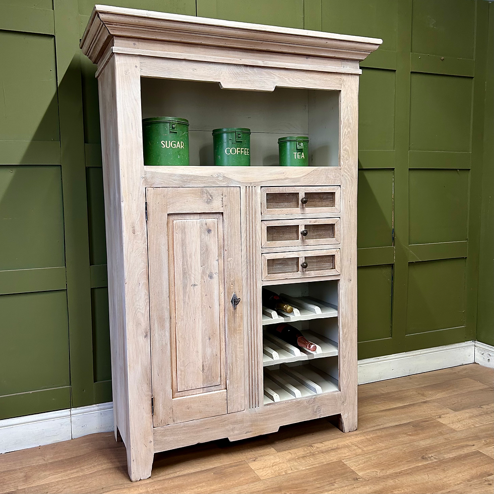 Thumbnail: Rustic Limed Oak Kitchen Pantry 