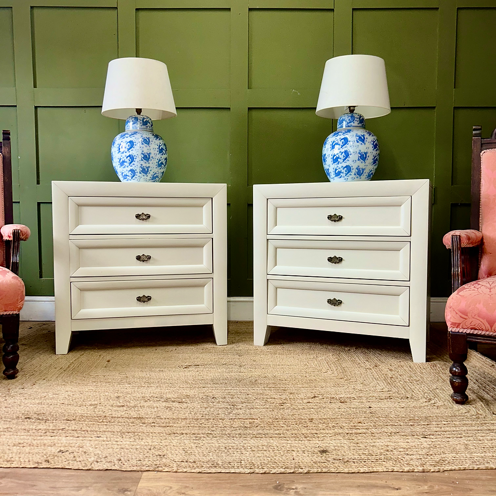 Matching pair of Bedside Cabinets /Chests 