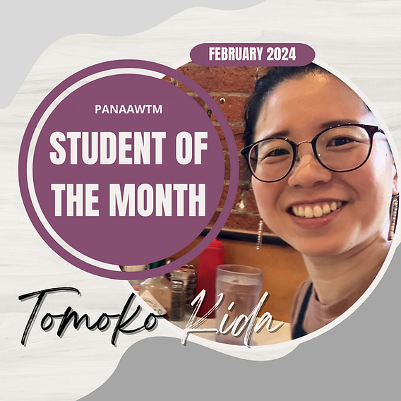 Student of the Month: Tomoko Kida