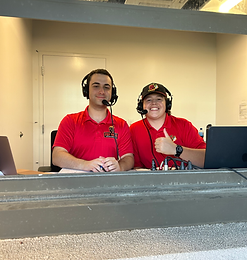 On-air with guest commentator Aaron Park