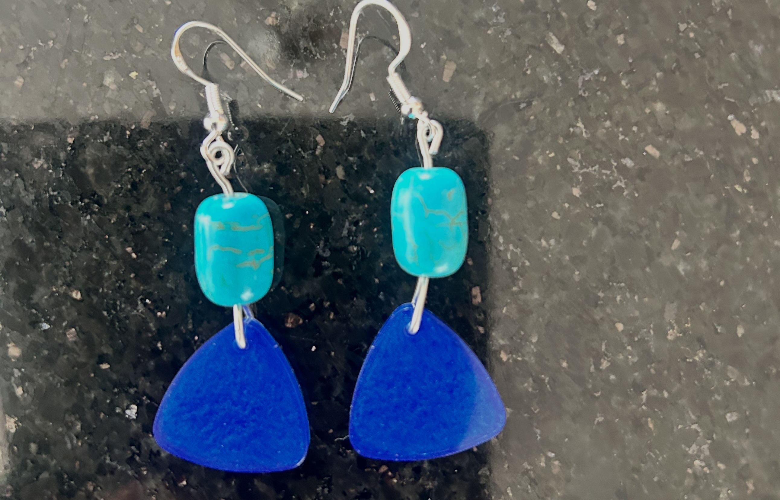 Resin earrings