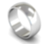 8mm_Medium_D-shape_Wedding_Ring_-_500_Pa
