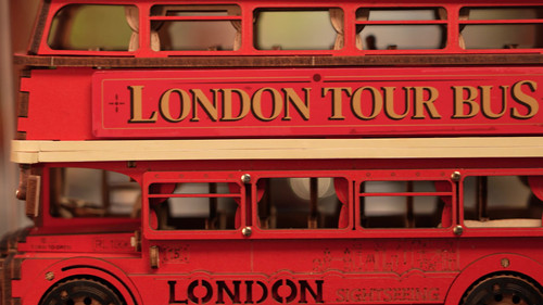 TGM02 London Tour Bus | Robotime
