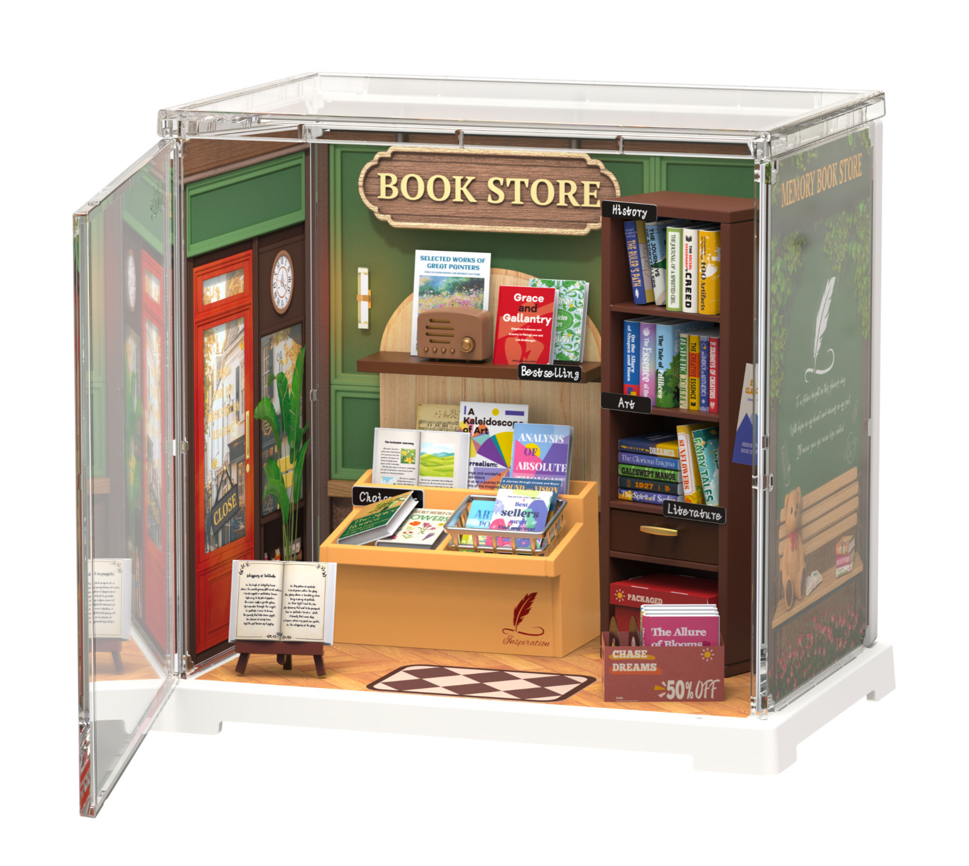 DWS04B Memory Book Store