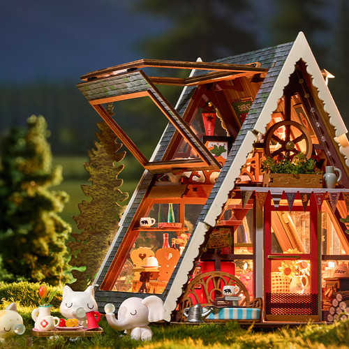 DG181 A-Frame Cabin | Robotime