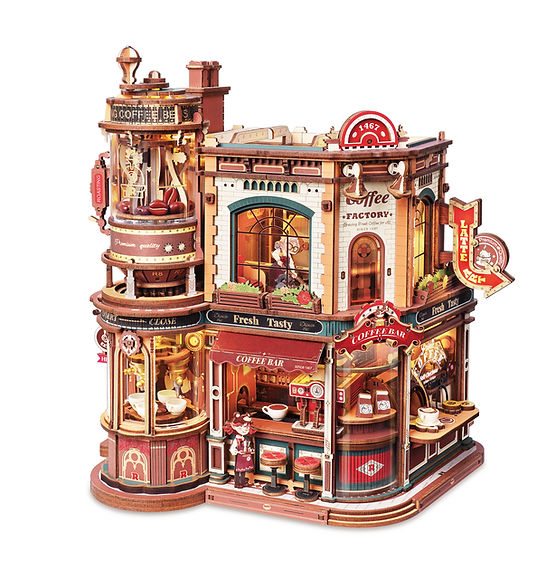 EAB02 Dream Coffee Factory | Robotime