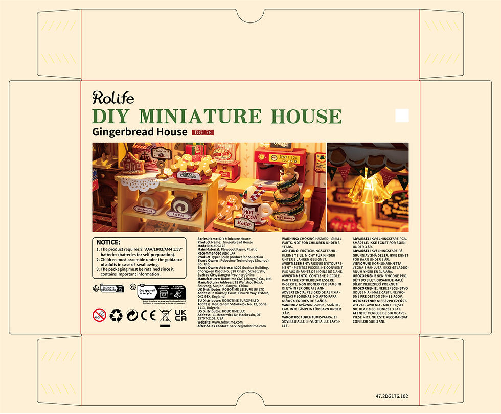 サムネイル： DG176 Gingerbread House