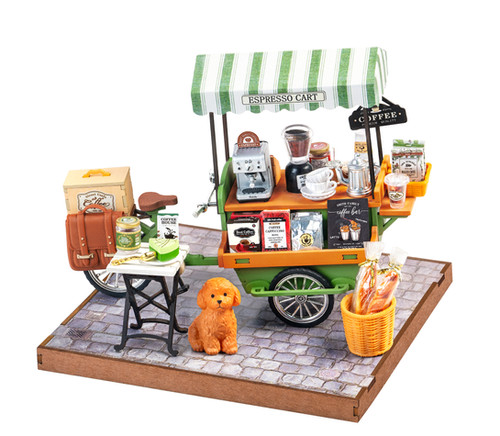 DG182 Aromatic Coffee Cart | Robotime