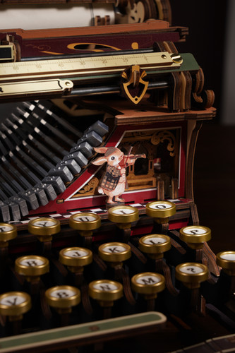 タイプライター LK703C Robotime | version) (Magic Typewriter Mechanical ノートPCケース