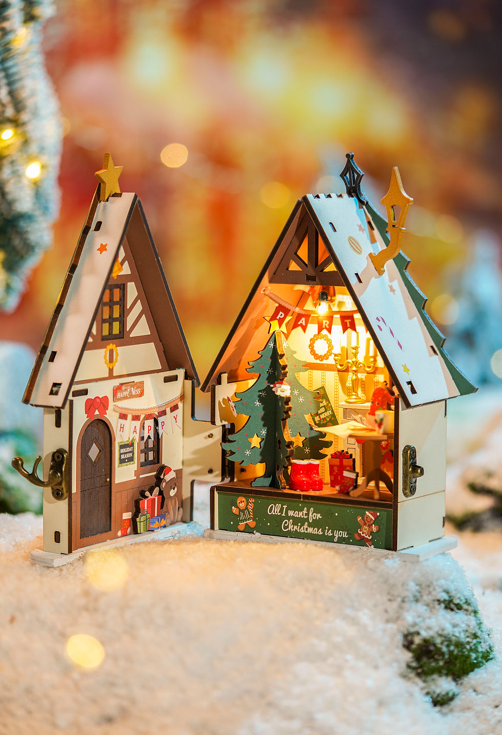 サムネイル： DS036 Twinkling Christmas House