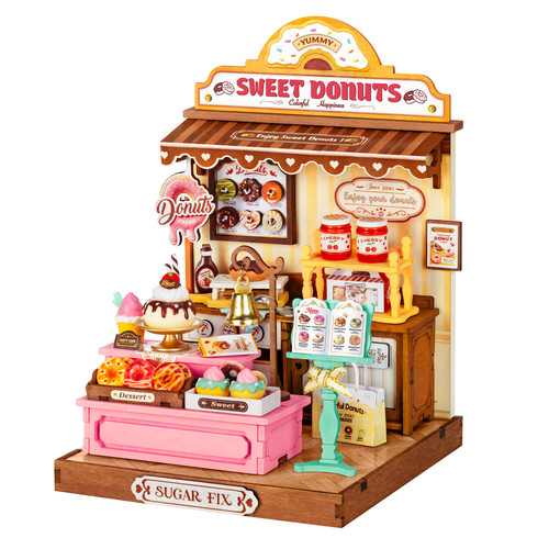 DS051 Sweetie's Donut Shop | Robotime
