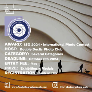 Double Declic Photo Club - ISO2024 International Photo Contest