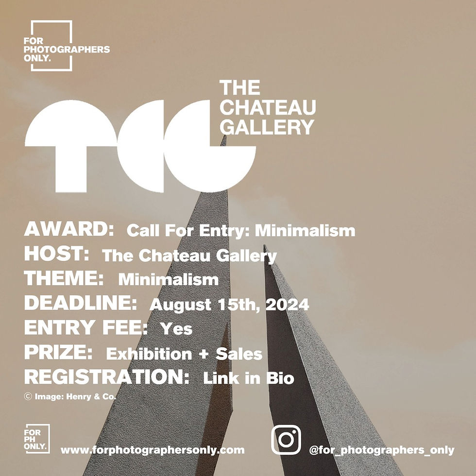 Yves Rocher Foundation Photography Award 2024