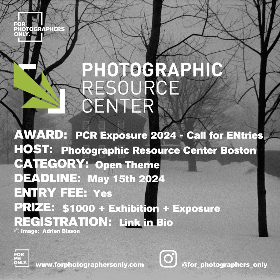 Photographic Resource Center Boston / Exposure 2024
