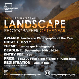 International Landscape Photographer Of The Year 2024