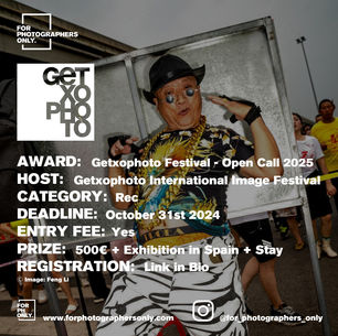 Getxophoto - Open Call 2025