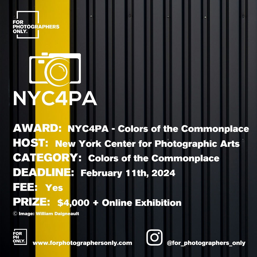 New York Center for Photographic Art - Colors of the Commonplace