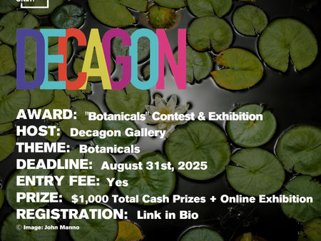 Decagon Gallery - "Botanicals" Online Photography Exhibition