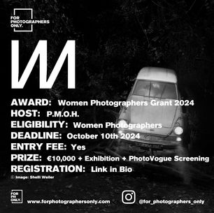 PhMuseum / Women Photographers Grant 2025