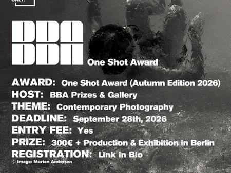 BBA One Shot Award -Autumn Edition 2026 Open Call